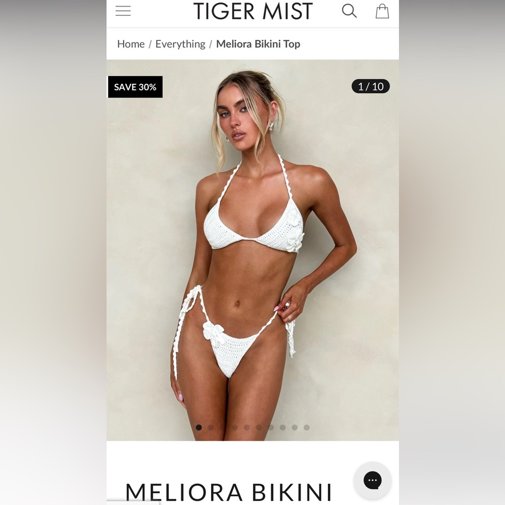 TIGER MIST MELIORA BIKINI CROCHET L